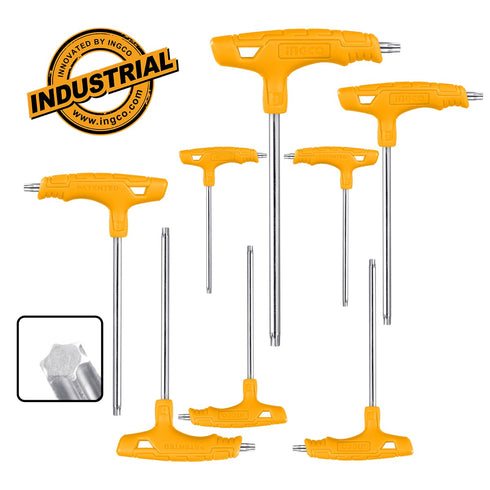 Κλειδιά Ταφ Torx Σετ 8 τεμ. Τ10-Τ50mm INGCO HHKT80838