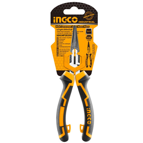 Μυτοτσίμπιδο Μακρύ 200mm Ίσιο INGCO HHLNP28200