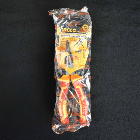 Μυτοτσίμπιδο Ηλεκτρολόγου VDE 160mm Ίσιο INGCO HILNP28168