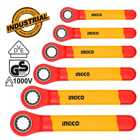 Πολύγωνα Κλειδιά Καστάνιας Ηλεκτρολόγου VDE Σετ 6 τεμ. INGCO HKISPA0603