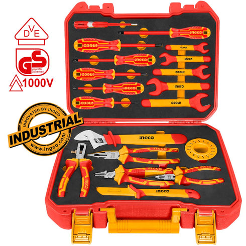 Εργαλείων Ηλεκτρολόγου VDE Σετ 19 τεμ. INGCO HKITH1901