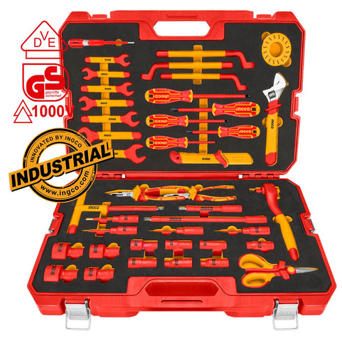 Εργαλείων Ηλεκτρολόγου VDE Σετ 41 τεμ. INGCO HKITH4101