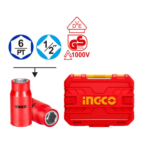 Εργαλείων Ηλεκτρολόγου VDE Σετ 41 τεμ. INGCO HKITH4101