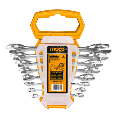 Professional Set 8 pcs. German 6-22 mm INGCO HKSPA2088