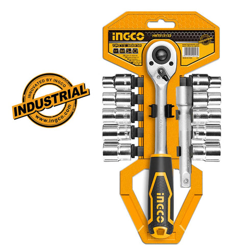 Καρυδάκια 1/2" Σετ 12 τεμ. INGCO HKTS12122