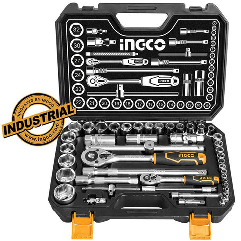 Καρυδάκια 1/2" - 1/4" Σετ 44 τεμ. INGCO HKTS42441