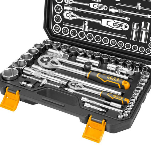 Καρυδάκια 1/2" - 1/4" Σετ 44 τεμ. INGCO HKTS42441