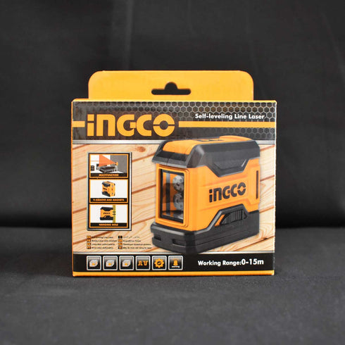 Αυτοαλφαδιαζόμενο Laser Σταυρού 2 Ακτίνων INGCO HLL156508