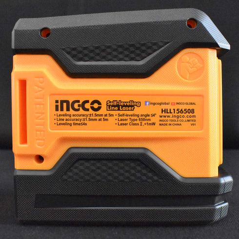 Αυτοαλφαδιαζόμενο Laser Σταυρού 2 Ακτίνων INGCO HLL156508