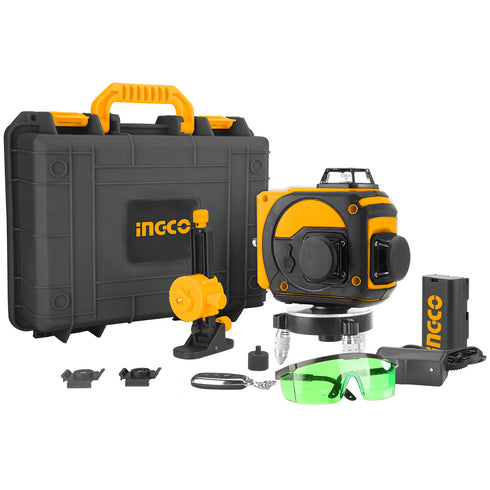 Αυτοαλφαδιαζόμενο Πράσινο Laser 3D INGCO HLL255267