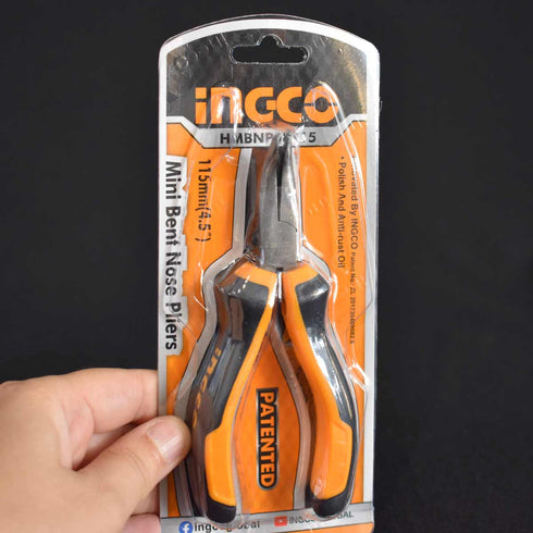 Μίνι Μυτοτσίμπιδο Κυρτό 115mm INGCO HMBNP08115