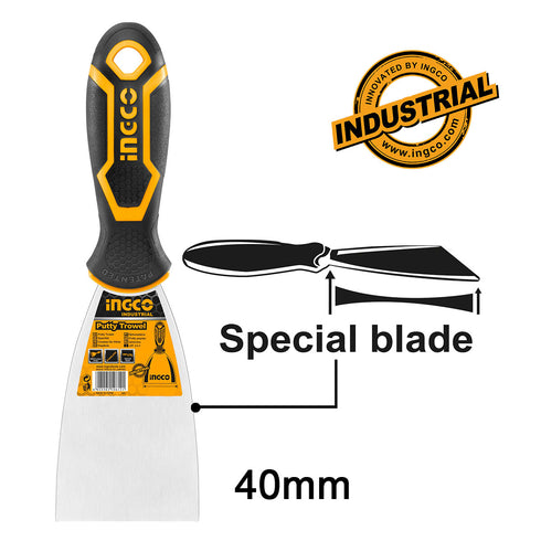 Σπάτουλα 40mm Inox INGCO HPUT08040