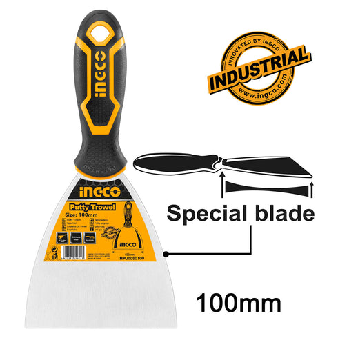 Σπάτουλα 100mm Inox INGCO HPUT08100