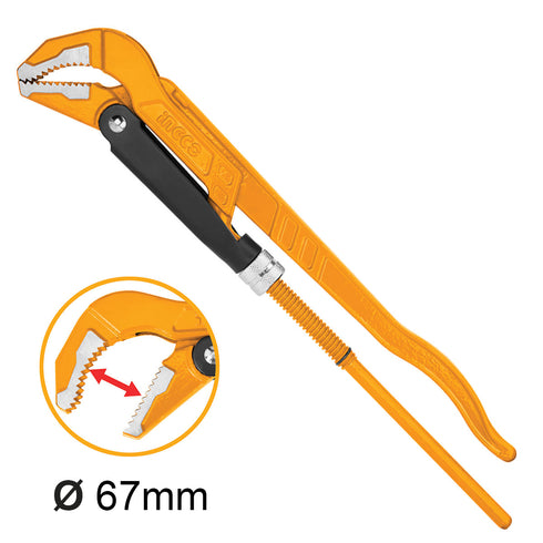 Τσιμπίδα υδραυλικών 45° Βαριάς Χρήσης 2" INGCO HPW04023