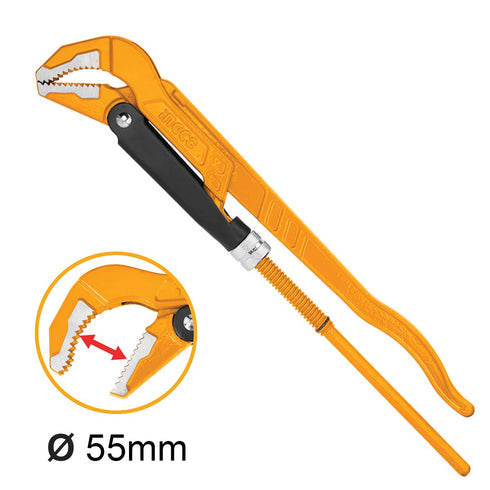 Τσιμπίδα υδραυλικών 45° Βαριάς Χρήσης 1.5" INGCO HPW04153