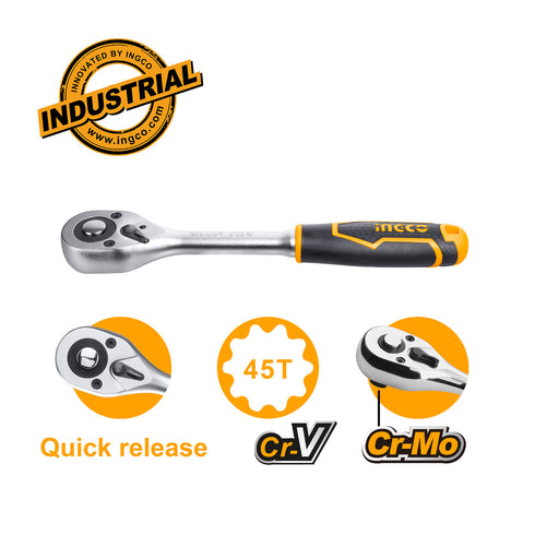 Καστάνια Ίσια 1/4" 45Τ INGCO HRTH0814