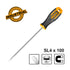 Κατσαβίδι Ίσιο SL4x100mm INGCO HS684100