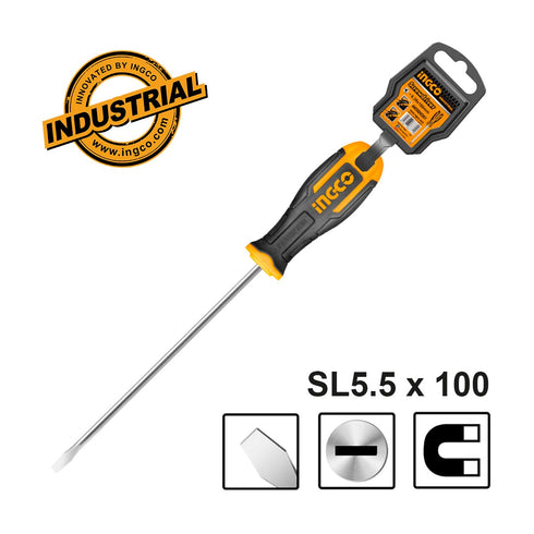 Κατσαβίδι Ίσιο SL5.5x100mm INGCO HS685100