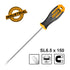 Κατσαβίδι Ίσιο SL6.5x150mm INGCO HS686150