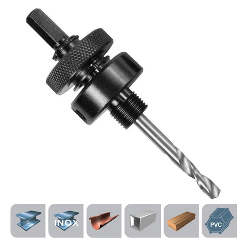 Οδηγός Ποτηροτρύπανων Μετάλλου 32-210mm INGCO HSA02