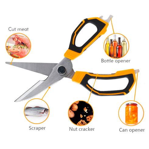 Kitchen Scissors 5 Functions 225mm INGCO HSCRS822251