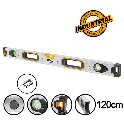 Αλφάδι Μαγνητικό 120cm INGCO HSL38120M