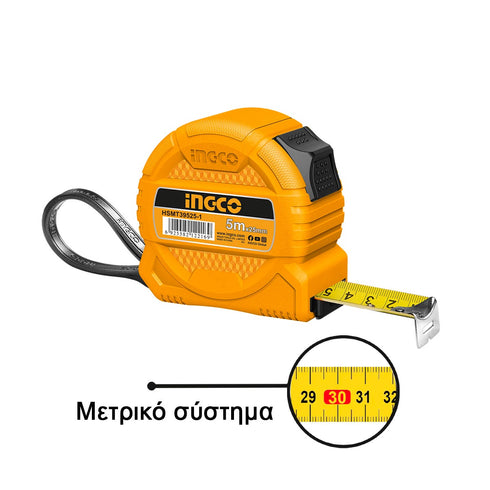 Μετροταινία 5m x 25mm INGCO HSMT39525-1