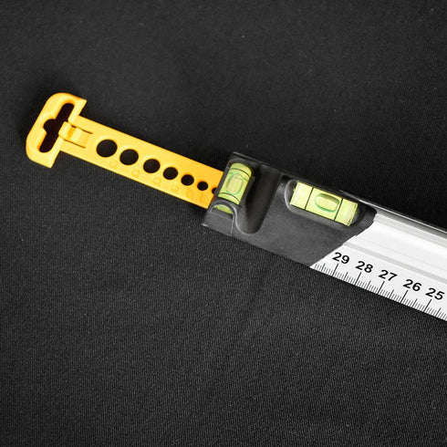 Χάρακας Αλουμινίου με 2 Αλφάδια 60cm INGCO HSR36003