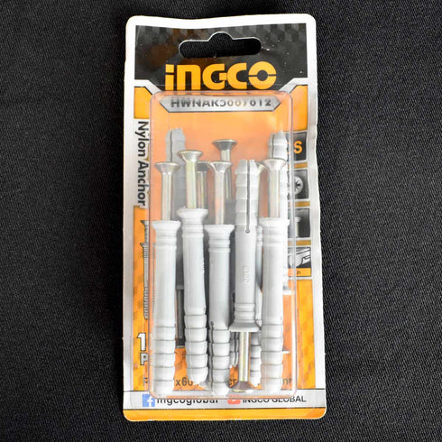 Σετ Βίδες με Βύσματα INGCO HWNAK5007012