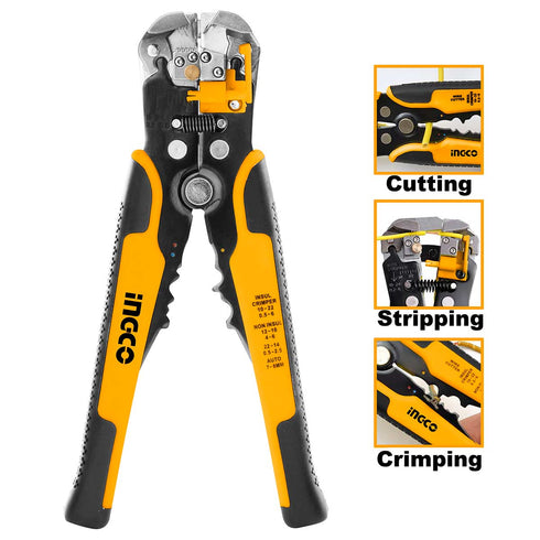 Απογύμνωτης Καλωδίων 3 Εργασιών INGCO HWSP102418