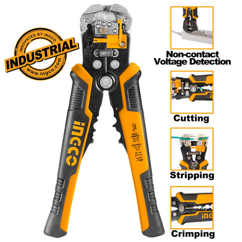 Απογυμνωτής Καλωδίων 4 Εργασιών με Ανιχνευτή Ρεύματος INGCO HWSP102429