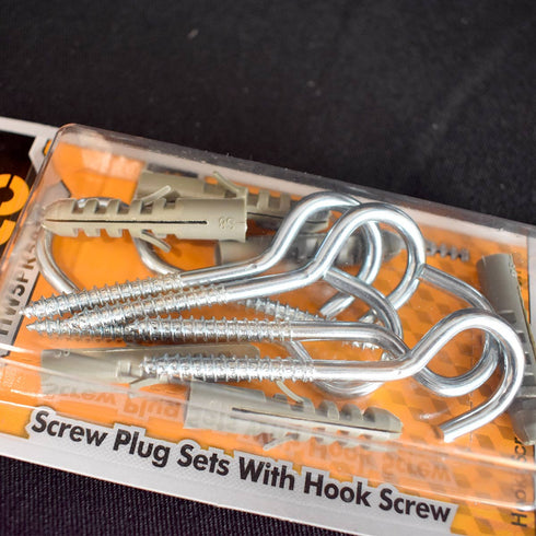 Σετ Βίδες Γάντζοι με Βύσματα INGCO HWSPK5012