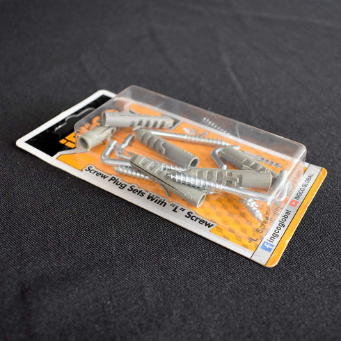 Σετ Βίδες Γάντζοι με Βύσματα INGCO HWSPK5032