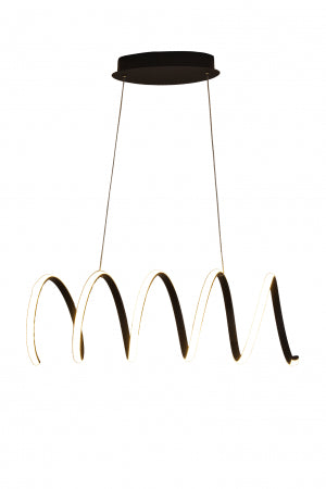 ΦΩΤΙΣΤΙΚΟ LED MALAGA BLACK LEG-10490-BL