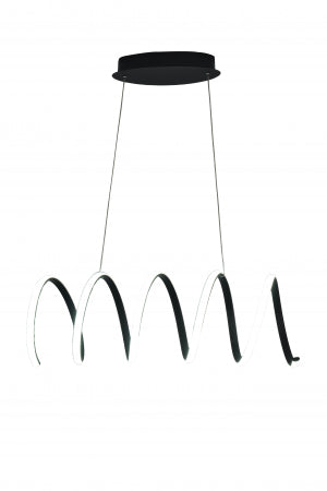 ΦΩΤΙΣΤΙΚΟ LED MALAGA BLACK LEG-10490-BL