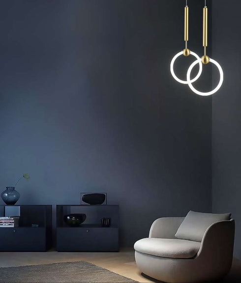 ΦΩΤΙΣΤΙΚΟ LED TOULOUSE ΧΡΥΣΟ LEG-2068Φ250-GD