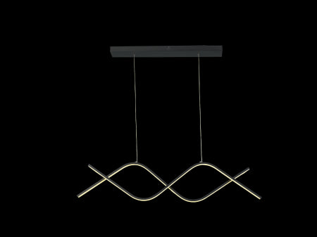 ΦΩΤΙΣΤΙΚΟ LED LUGO BLACK LEG-22004-BL