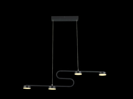 ΦΩΤΙΣΤΙΚΟ LED MARBELLA BLACK LEG-22007-BL