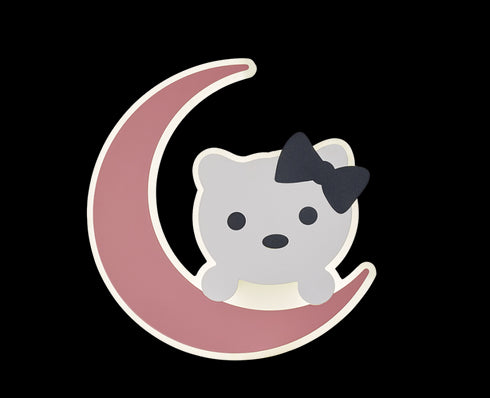 ΑΠΛΙΚΑ ΤΟΙΧΟΥ PINK KITTY LEG-698