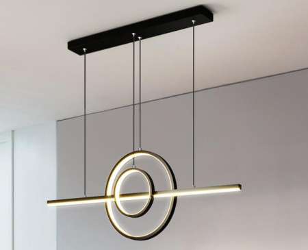 ΦΩΤΙΣΤΙΚΟ LED ALMERIA BLACK LEG-8705