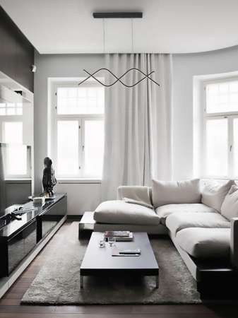 ΦΩΤΙΣΤΙΚΟ LED LUGO BLACK LEG-22004-BL