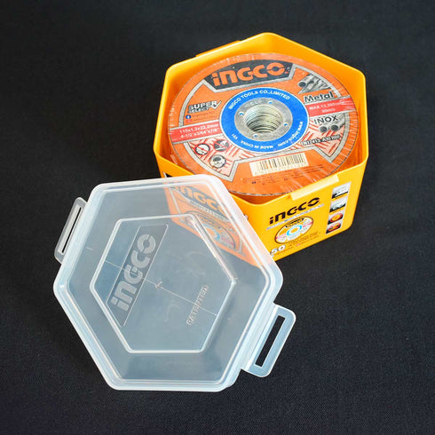 Δίσκοι Κοπής Σιδήρου inox 50 τεμ/κουτί 115mm x 1.2mm INGCO MCD1211550