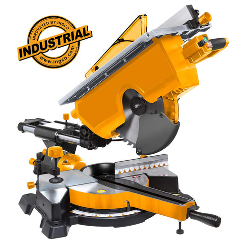 Φαλτσοπρίονο Radial 2 Εργασιών με Laser 1800W INGCO MT2S18002