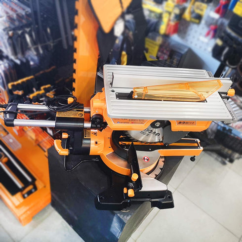 Φαλτσοπρίονο Radial 2 Εργασιών με Laser 1800W INGCO MT2S18002