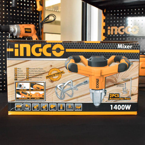 Ηλεκτρικός Αναδευτήρας Χρωμάτων 1400W INGCO MX214008