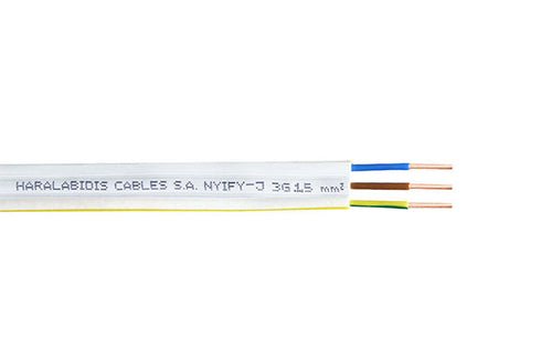 NYIFY-J Plate Cable 3x1.50 mm²