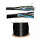 PET Telephone Cable With Shielded Aluminum Foil Single Wire 4 Pairs Black PET A-2Y (L) 2Y 4x2x0.6
