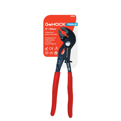 Γκαζοτανάλια με Κουμπί Ταχείας Ρύθμισης 10"/250mm GeHOCK GeHOCK PP10