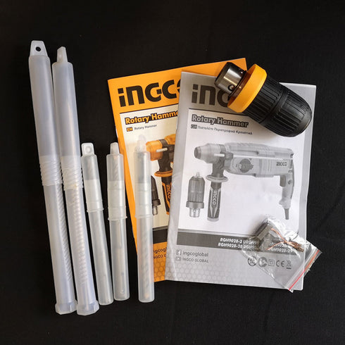 Ηλεκτρικό Πιστολέτο Περιστροφικό Κρουστικό 800W 2kg INGCO RGH9028-2