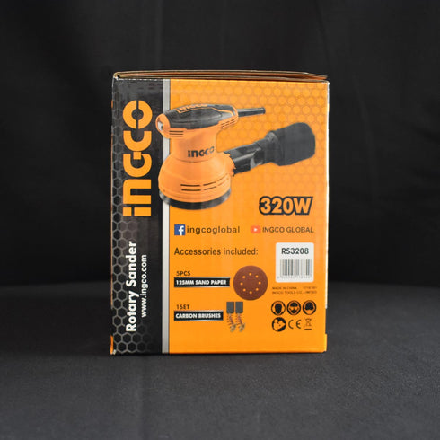 Ηλεκτρικό Περιστροφικό Τριβείο Χούφτας 320W INGCO RS3208